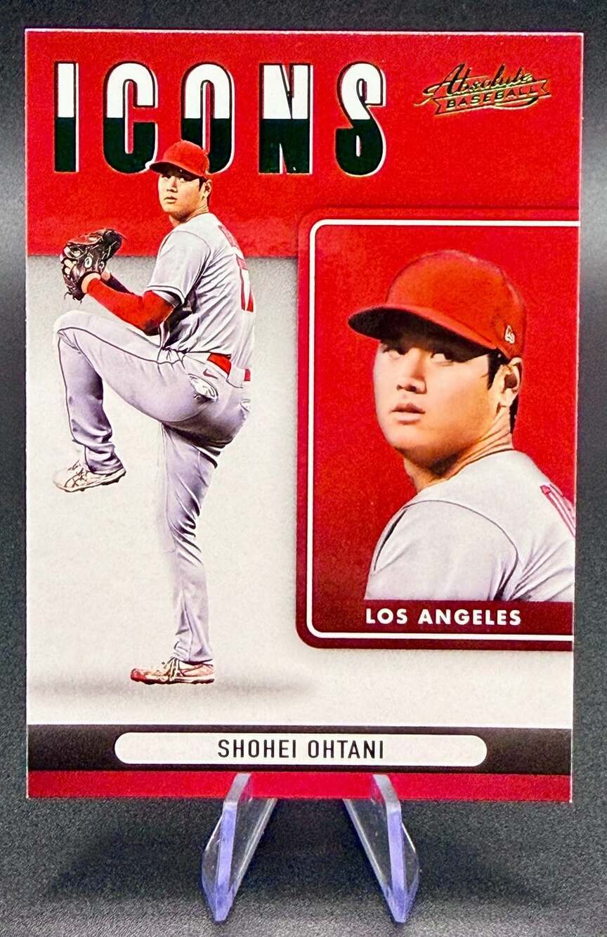 2022 Panini Absolute Icons Shohei Ohtani #I-9 Green Retail Exclusive